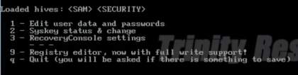 edit user password