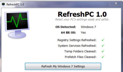 Refresh PC - Reset your PC's settings safely and easily._1321460580683